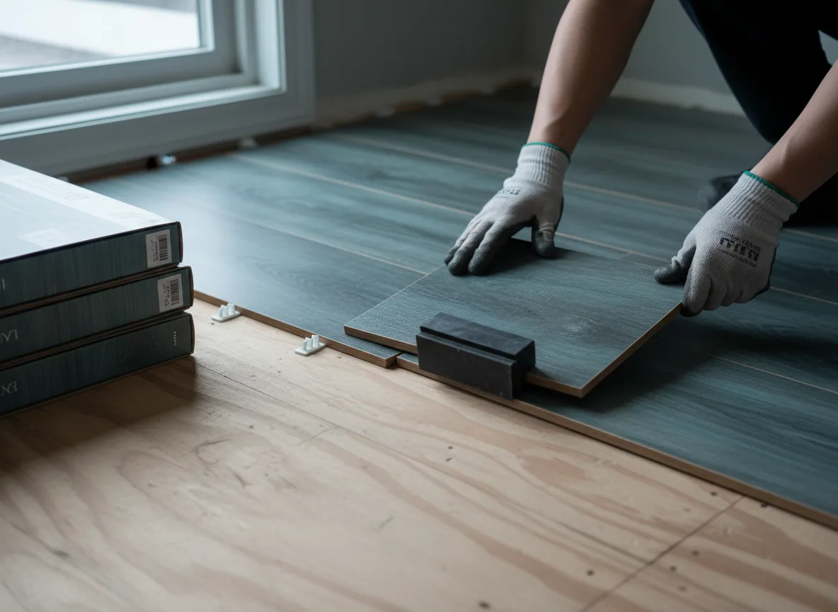 Luxury Vinyl Plank Installation company in Alexander, ND
